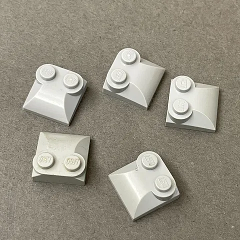 Lego 47457 Light Gray Replacement Parts Pieces Lot of 5