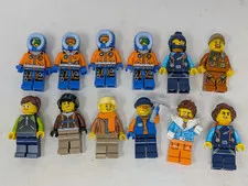 LEGO Arctic Explorers, Snow, Mountain, Winter Minifigures  - Lot of 12