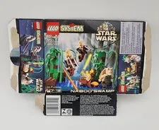 Star Wars Lego System 7121 Naboo Swamp **BOX ONLY**