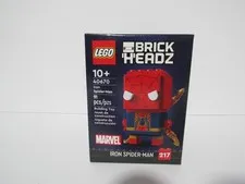 LEGO BRICKHEADZ 40670 MARVEL IRON SPIDER MAN NEW IN BOX