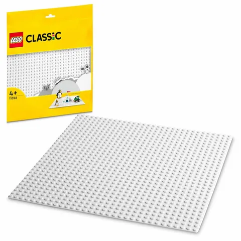 LEGO Classic White Building Plate Base Plate Plate Accessories Construction Toy