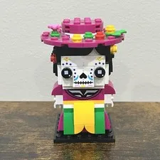 Lego 40492 BrickHeadz La Catrina - (Dia De Los Muertos)  Retired & Complete