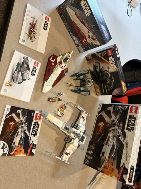 Lego Star Wars Lot 100% Complete (includes Box And Instructions)