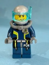LEGO Agents Minifig agt020a - Agent Chase - Light Scratches/No Cracks