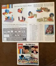 LEGO Model Ideas No. 391 1966 Illustrated Vintage English Brochure Booklet
