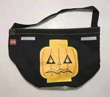 Lego Halloween Trick Or Treat Tote Bag Pumpkin Head 2009