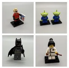 LEGO Minifigure lot Batman Nya Mr Incredible and 2x Toy Story Aliens 