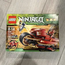 LEGO NINJAGO Kai's Blade Cycle 9441 188pc Box Set Converts Ages 8-14