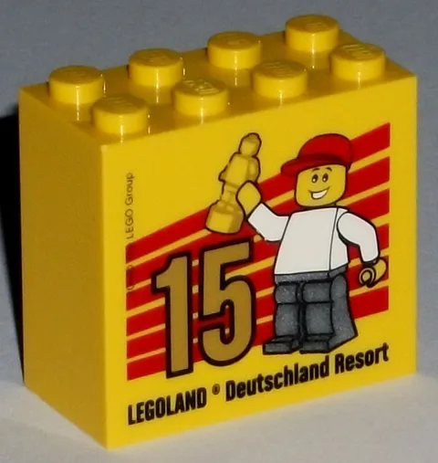LEGO Legoland collector's brick special brick visitor master 15 visits 2014
