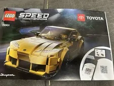 Lego Instruction Book 76901 Speed Champions Toyota Yellow GR Supra Book Only