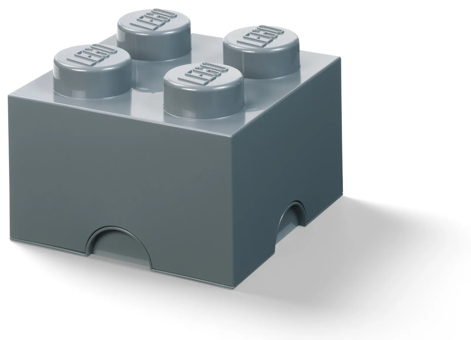LEGO Storage Products: 40030654 4-Stud Brick Dark Stone Grey NEW