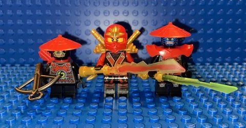 Lego Ninjago The Final Battle Kai Stone Army Swordsman Scout Njo0071 Njo0077