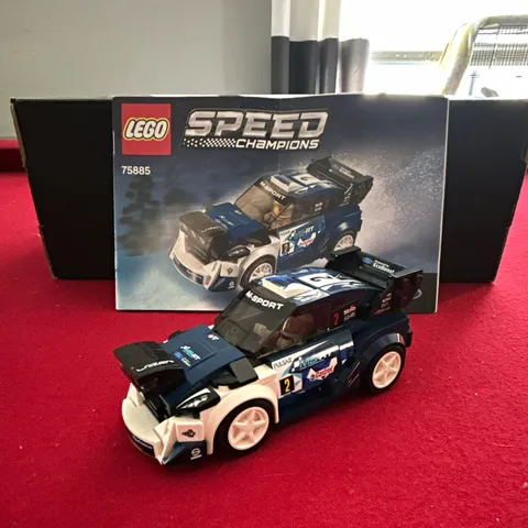 LEGO Speed Champions 75885 Ford Fiesta M-Sport WRC w/Minifigure Instructions