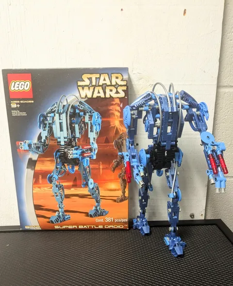 LEGO Star Wars 8012 Super Battle Droid 2002 100% Complete w/ Box & Manual
