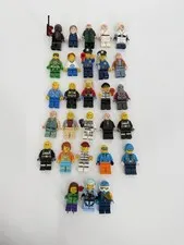 Lot Of 28 LEGO Minifigures Miscellaneous Collectible Series LEGO city