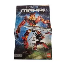 LEGO Bionicle Mahri Toa Jaller 8911 Instruction Manual Only 2007 Booklet