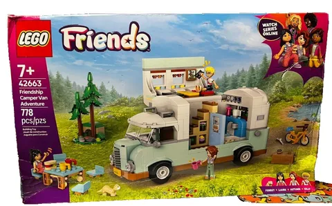 LEGO Friends 42663 Friendship Camper Van Adventure 778pcs Toy New DENTED Box