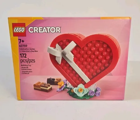 Lego Creator Valentine's Day Heart Box Celebration Series 2 New 40759 SEALED