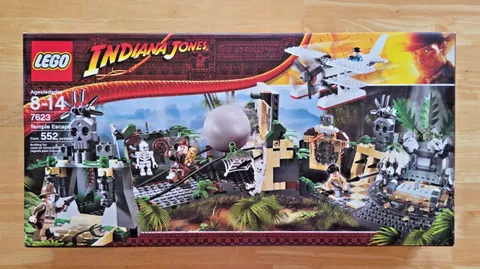 LEGO Indiana Jones Set #7623 Temple Escape (Raiders of The Lost Ark) New Sealed