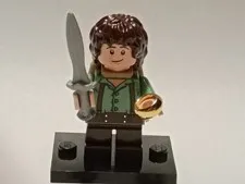 Lego Lord Of The Rings Mini Figure Collection Series Frodo Baggins Lor003 / 2012