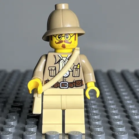 LEGO Pharaoh's Quest Professor Archibald Hale Minifigure 7327 pha002 - 1i