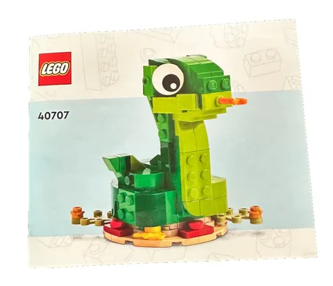 LEGO Year of the Snake BUILDING INSTRUCTIONS MANUAL ONLY 40707