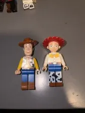 Lego Toy Story Minifigures Lot of 2 TOY003 TOY008 Woody Jessie