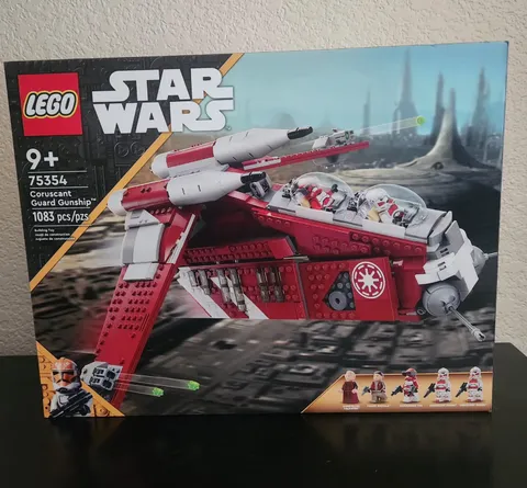 LEGO Star Wars the Clone Wars Coruscant Guard Gunship 75354 NEW & SEALED