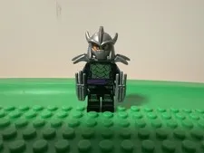 Lego TMNT Dark Purple Shredder Rare Minifigure (NO CAPE)