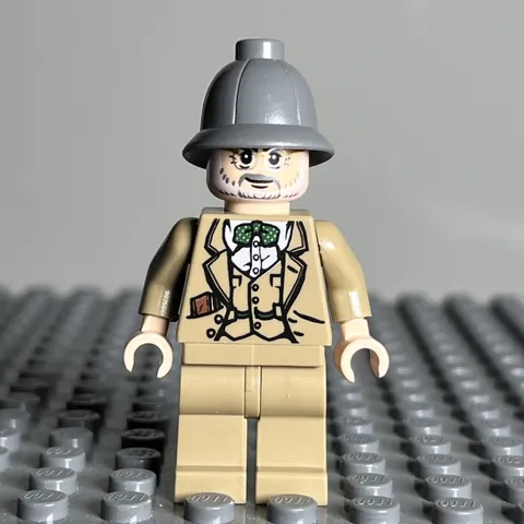 LEGO Professor Henry Jones Sr Minifigure 77012 iaj047 Indiana Jones CMF Lot 1i