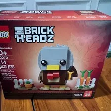 LEGO BRICKHEADZ: Thanksgiving Turkey 40273 Brand New and Factory Sealed