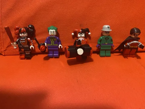 LEGO Batman Villain Minifigure Set JOKER/HarleyQuin/Riddler/Robin
