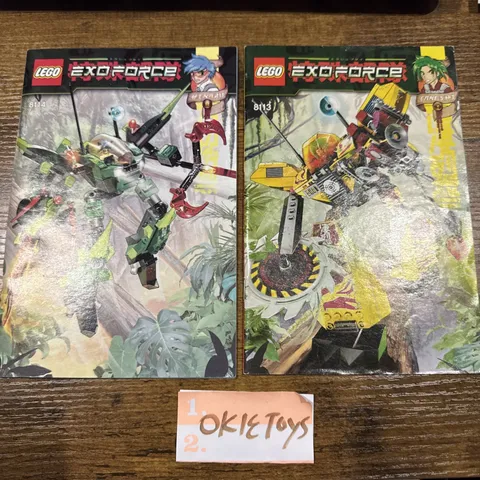LEGO Exo-Force 8113, 8114 Instructions Book Only