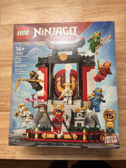 LEGO 71866 Ninjago Ninja Character Display 15th Anniversary New Sealed