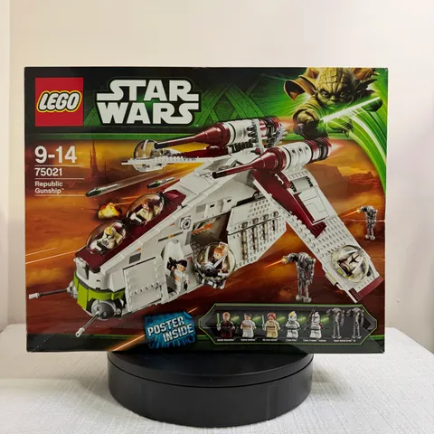 LEGO 75021 Star Wars: Republic Gunship (New Sealed In Box)