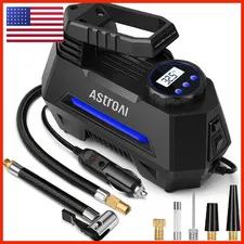 Astroai Tire Inflator Portable Air Compressor Air Pump For Car Tires-Car