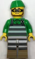 LEGO: Police Jail Prisoner Chef with Apron (cty1382)