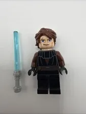 LEGO Anakin Skywalker Minifigure Star Wars Clone Wars 7675 8098 9515 7680 sw0183
