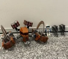 LEGO Star Wars 75085 Hailfire Droid Used Set With Minifigures Rare Lieutenant
