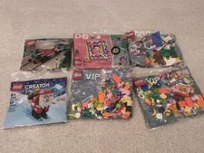 LEGO Polybags Lot Of 6: 30580, 30584, 30556, 40512 x2, 40606