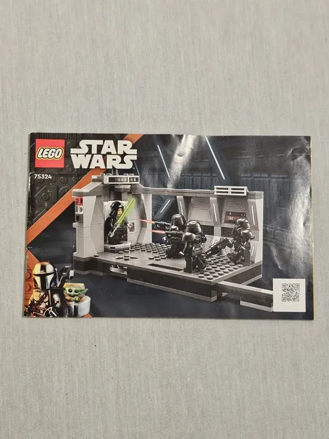 Lego 75324 Dark Trooper Attack Instruction Manual Book Only - No Bricks - 2022