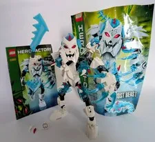 LEGO Hero Factory 44011 Frost Beast Villain; 100% Complete W/ Instructions!!!
