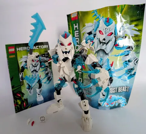 LEGO Hero Factory 44011 Frost Beast Villain; 100% Complete W/ Instructions!!!