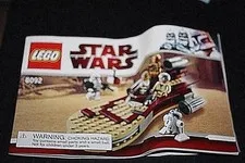 Lego Instruction Book Star Wars 8092 Replacement Manual One Book --FFX =