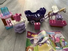 LEGO Duplo 10822 NOT COMPLETE Sofia the First Magical Carriage  Ride Disney