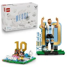 LEGO Editions Lionel Messi – Collector's Set Co-Pack - Building Toy for Ki