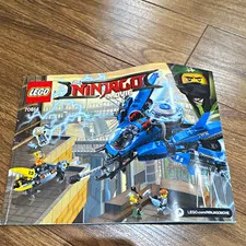 LEGO NINJAGO Lightning Jet 70614 Instruction Manual Booklet Illustrated English