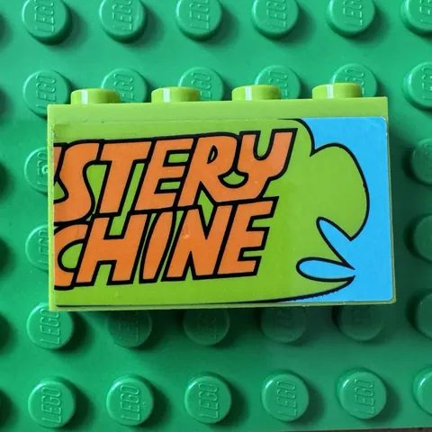 LEGO Mystery Machine Sticker Side 75902 Piece