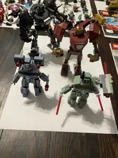 LEGO Marvel Iron Man Mech Bulk Lot - 4 Builds, Multicolor Plastic