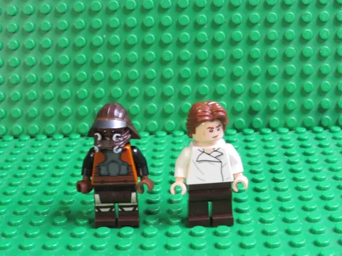 Lot 2 Lego Star Wars minifigures Lando Calrissian Han Solo sw1369 75396 LH68